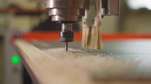 CNC Machine Precision Cutting Wood Material
