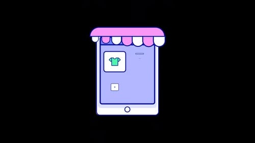 Tablet Store Alpha Animation