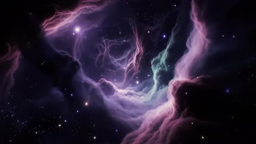 Abstract Space Nebula