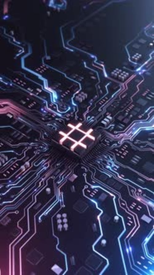 Technologie des circuits à puce : lignes de carte mère, rayonnant, puissance de calcul de la puce centrale