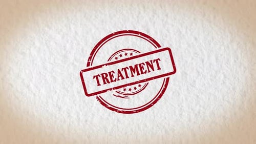 Treatment Stamp Style Word