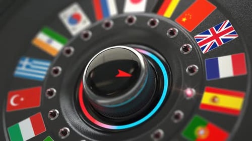 Learn English. Online learning language or choice English language concept. Online translator.