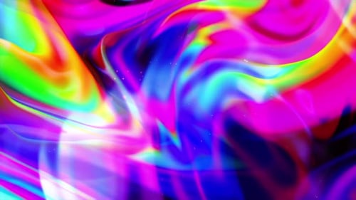 Fond en boucle flou abstrait coloré psychédélique