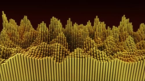 Gold - 3D animation
