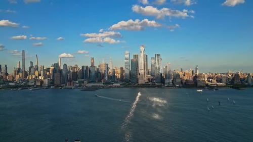 New York United States New York City Skyline in Midtown Manhattan USA NYC NY Manhattan American Big