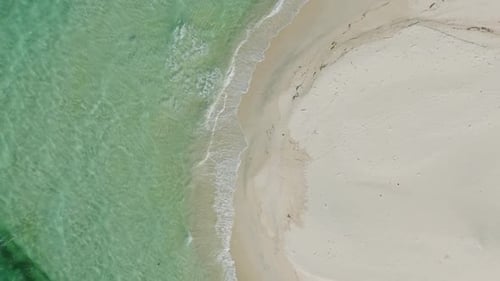 White Sandy Beach in Samal Davao Philippines