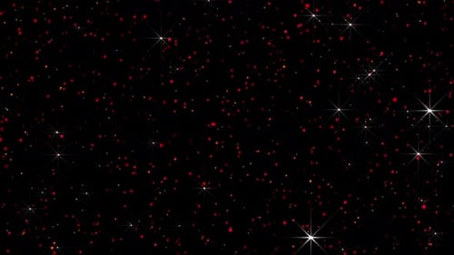Rote Partikel-Glitzer-Hintergrundschleife V4