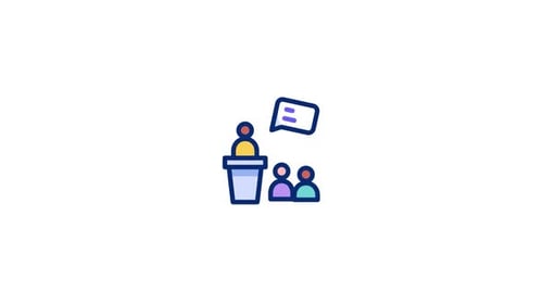 Seminar Animated Icon