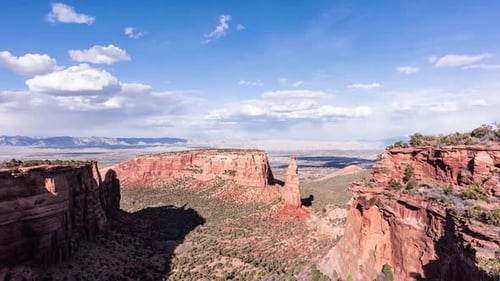Time Lapse - Clouds over Colorado National Monument