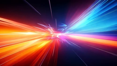Explosion abstrakter dynamischer Geschwindigkeitslinien