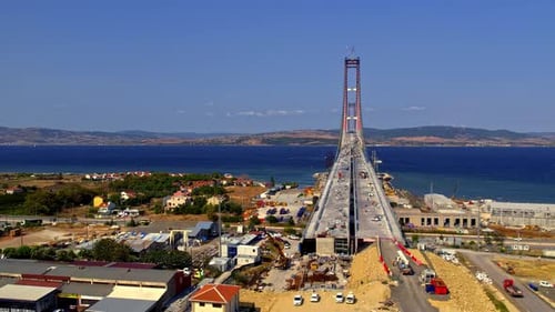 Sitio de construcción de puentes