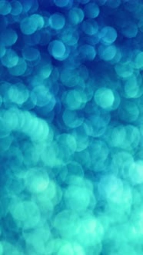Glitter clignotant à luminosité défocalisée verticale