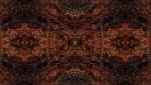 Luxurious flow of particles on a dark background.