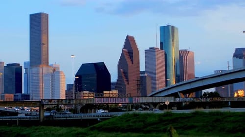 Breathtaking And Beautiful View Of Houston, Tx