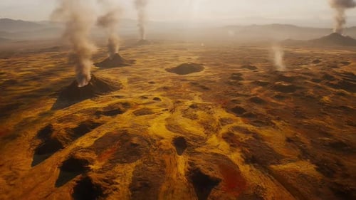 Volcanic Io Mountain