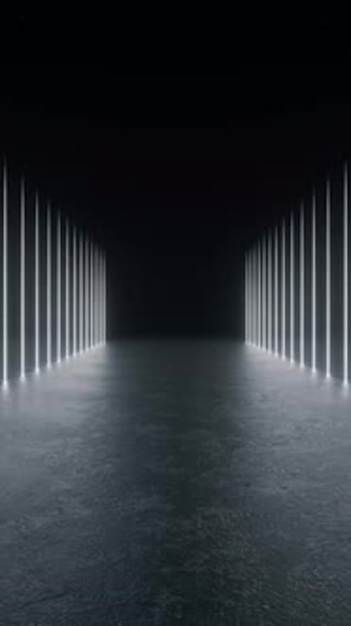 Explore a futuristic tunnel