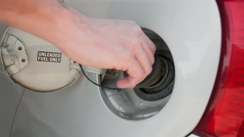 Closing the Fuel Tank of the Car