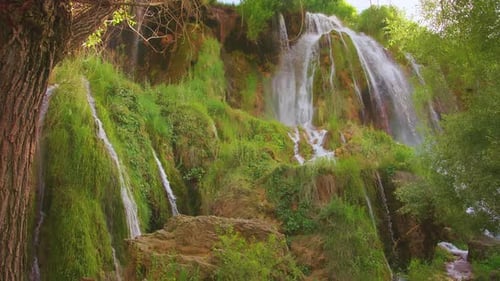 Majestic Waterfall 4k