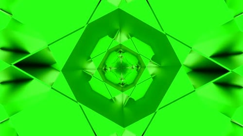 Ein heller Hintergrund, der einen Kaleidoskopeffekt erzeugt, der seine Muster schnell ändert
