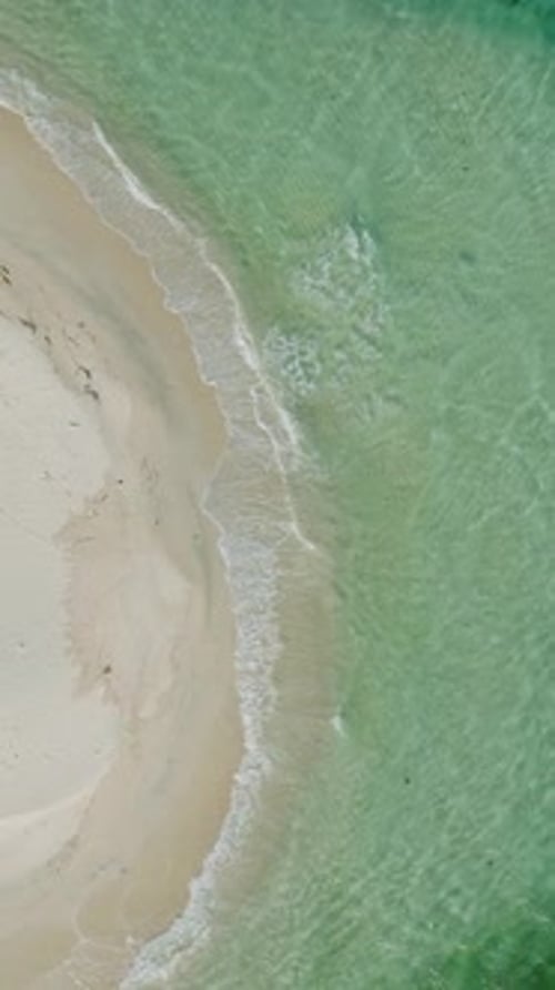 White Sandy Beach in Samal Davao Philippines