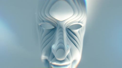 Abstract Morphing Contour Face Animation