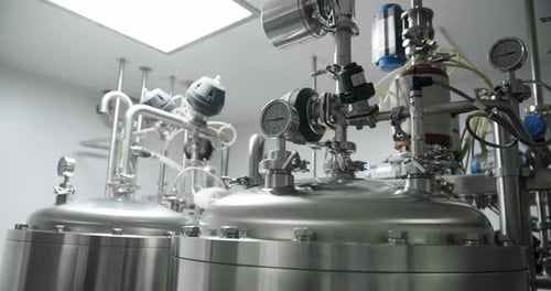 Industrial equipment for water purification. purification of drinking water.