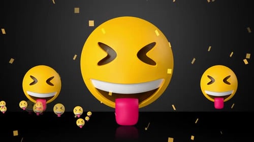 Emoji Loop Background V3