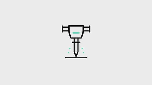 Jackhammer Animated Icon