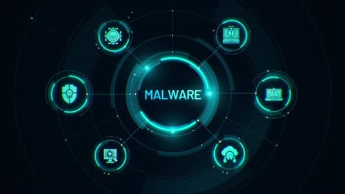 Roboter-Touchscreen für Schadsoftware