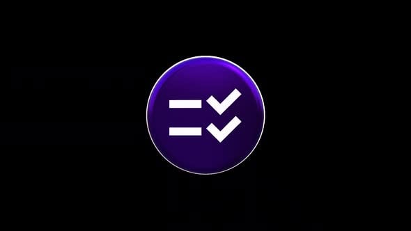 Checklist Rtl Icon, Elements Motion Graphics ft. 3d & app - Envato