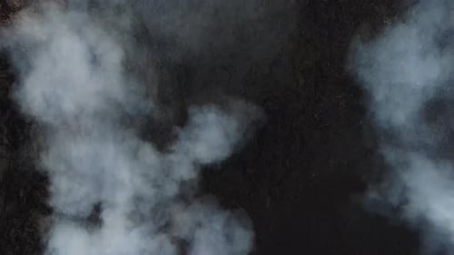 Aerial drone footage of the erupting sundhnukagigar volcano