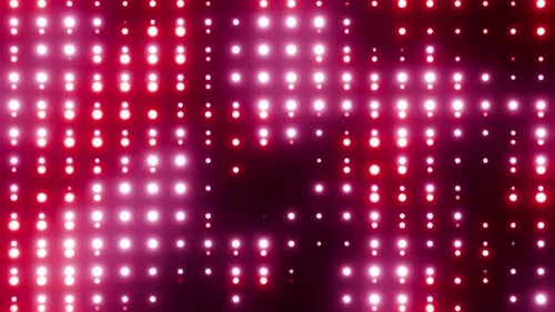 Doubled Colored Red And Pink Vj Loop Background For Scene