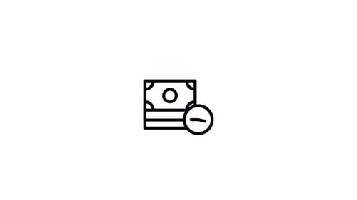 Animated Money and Clock Icon for Financial Time Management