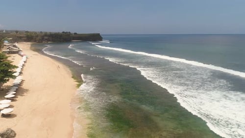 Seascape with Beach Bali Indonesia