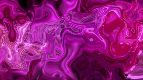 Vibrant Pink Purple Fluid Abstract Background Loop