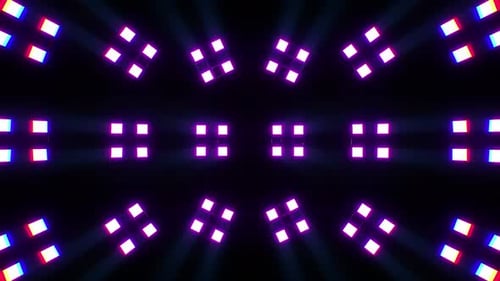 Rotating Multiple Cubes Background Vj Loop