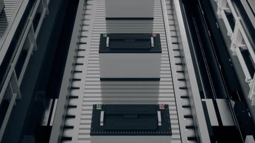 Industrial Production Line of Batteries or Electronic Components