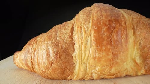 Croissants in stunning footage. 4K.