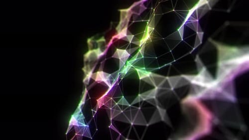 Plexus Neuronales Netzwerk, AI-Technologie, Cloud-Computing, Bits, Internet, 5G, blaue Hintergrundinformationen zurück