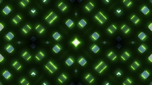 O padrão de néon dinâmico cria um efeito de fundo de tecnologia moderna