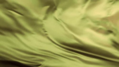 Fluid Golden Fabric Waving Abstract Background