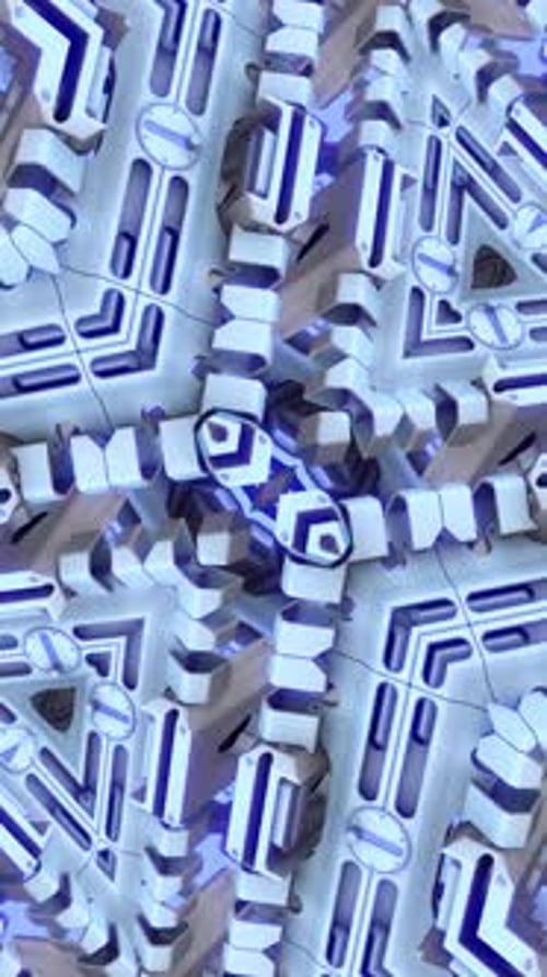 Vertical Transforming White Machine Tech