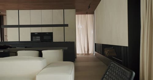 Modern Open-Concept Home Interior with Stylish Design