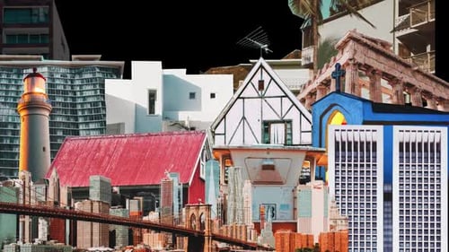 Collage Building Transitions