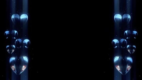 Love Romantic Animated Background Video