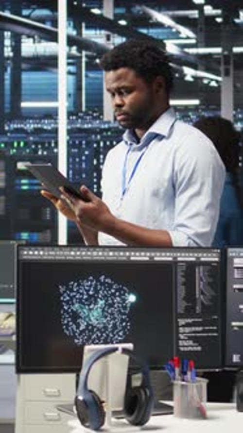 Vertical Video Data Center Technician Uses Node Tree Programming to Identify Performance Issues