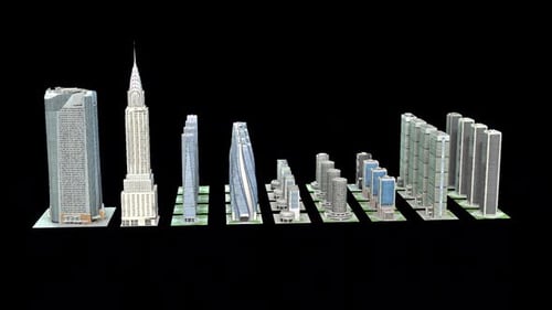 Building 3d Model Rotate