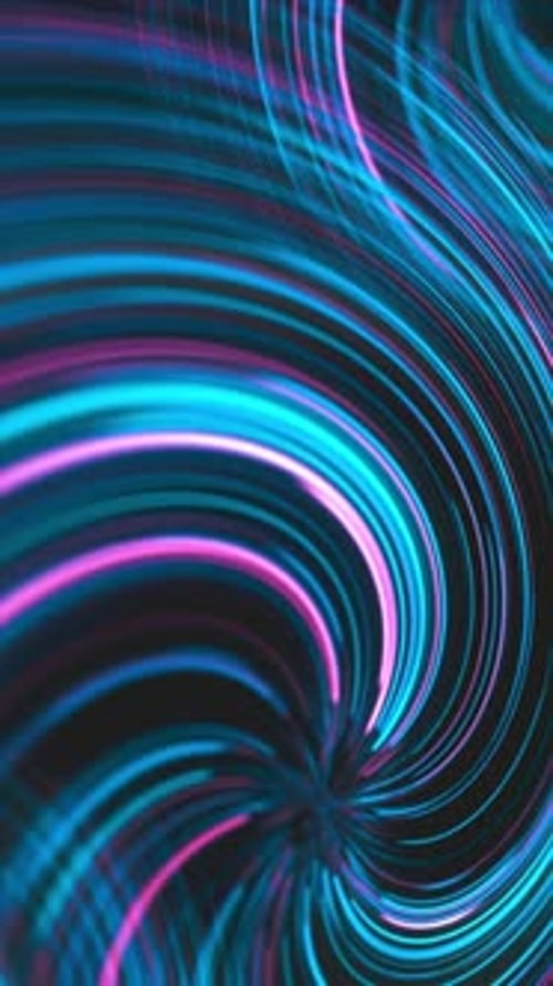 neon futuristic stream creative abstract background dynamic pattern Vertical Video
