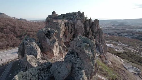 Le château de Seydiler et les colonies rocheuses de Kirkinler