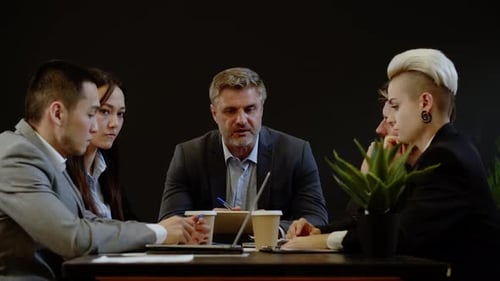 Diverse Business Team in Office Meeting